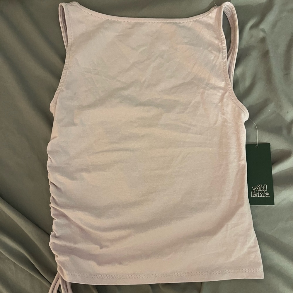 Wild Fable Light Purple Ruched Camisole